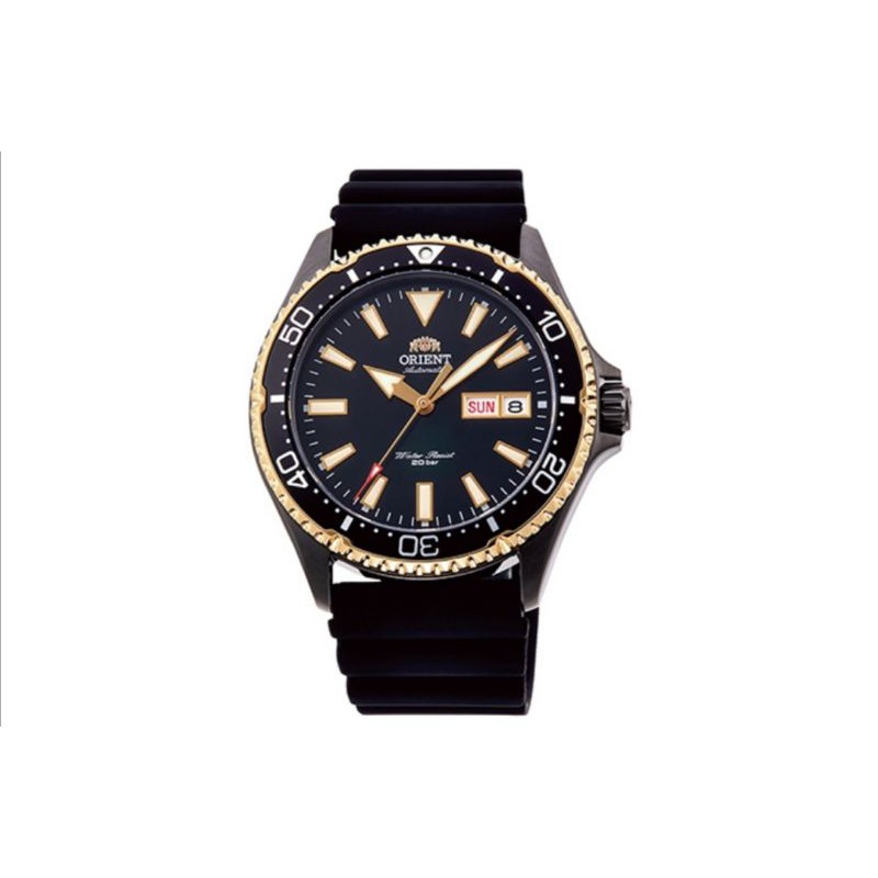 Jam Tangan Orient RA-AA0005B MAKO III Automatic Divers Black Dial Original