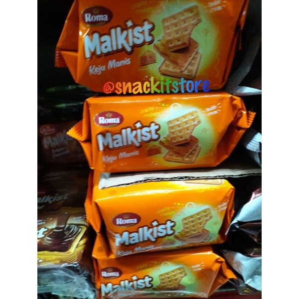 

Roma Malkist Keju Manis 115gram