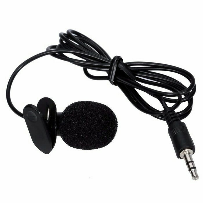 ( COD ) Microphone with clip - Clip Mic - Mic Clip - Clip on Mic 3.5mm