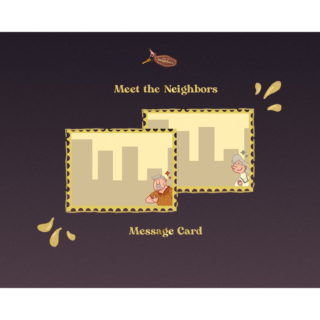 

Meet the Neighbors - Message Card / Gift Card