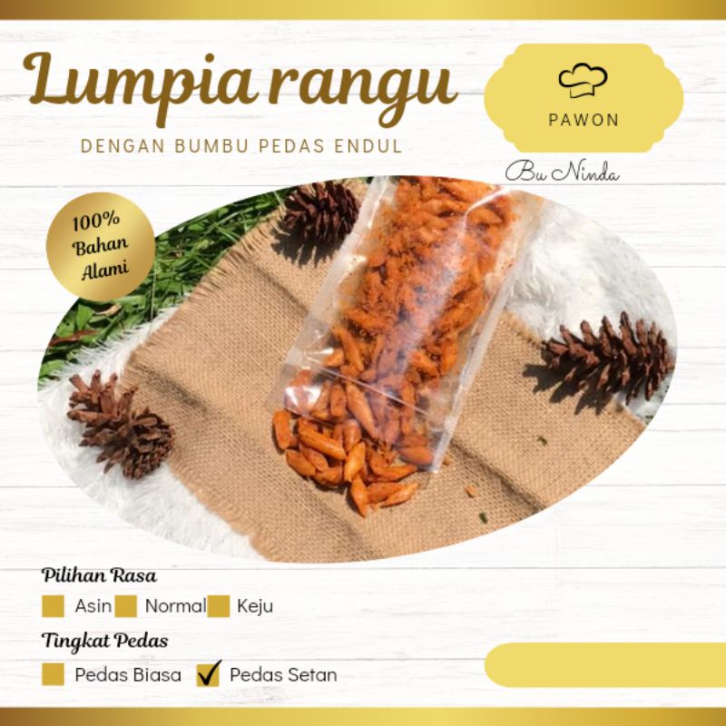 

LUMPIA KRIUK PEDAS