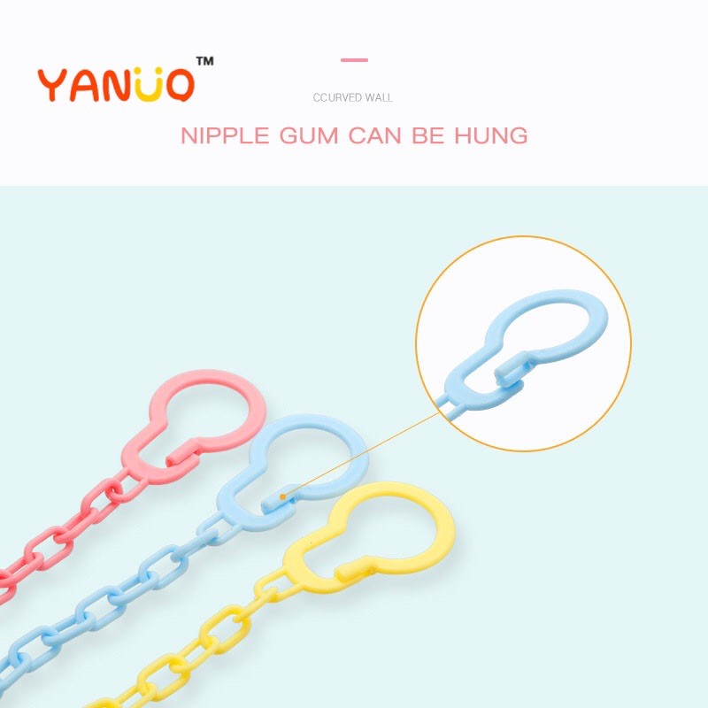 IMPORT Rantai Tali Empeng dot Mainan Bayi Nipple Holder Baby import