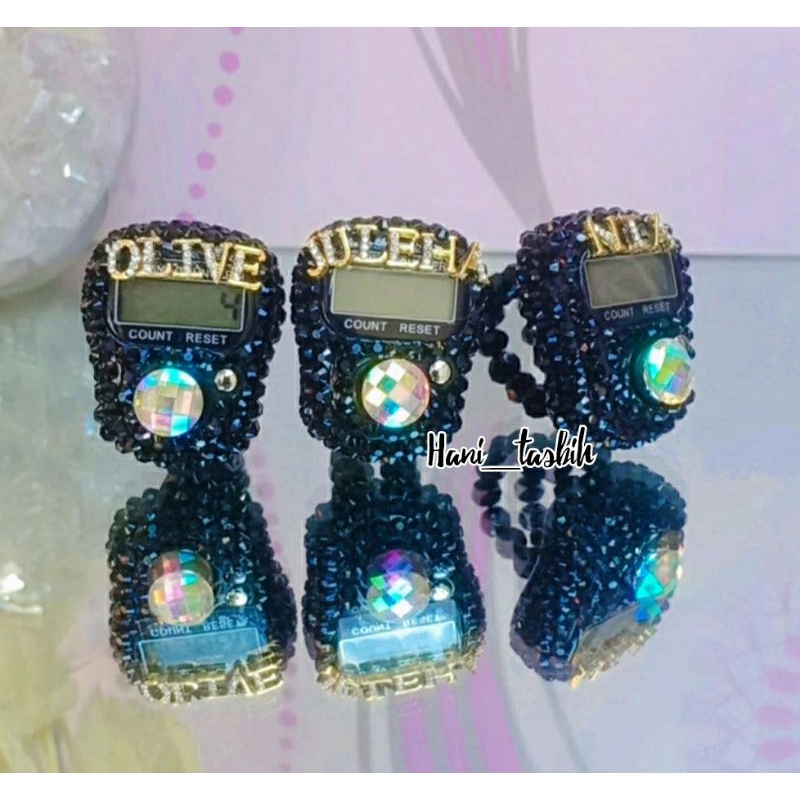 TASBIH DIGITAL SWAROVSKI COSTUME NAMA TASBIH DIGITAL HIAS TASBIH CANTIK