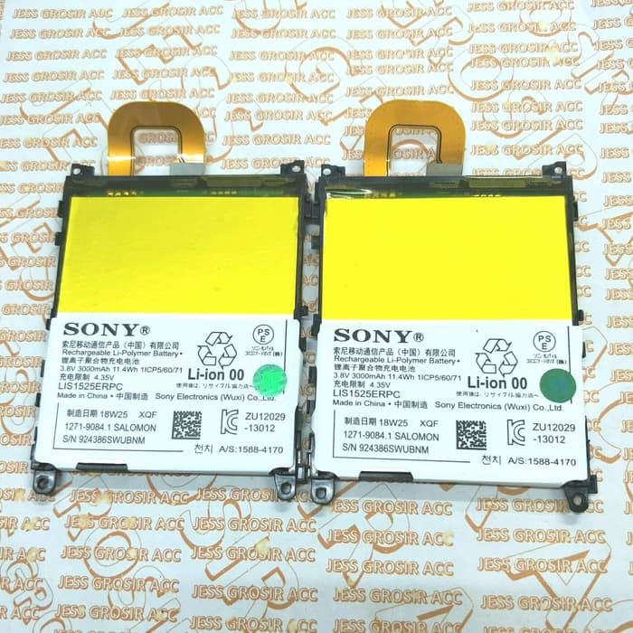 Baterai Battery Original SONY XPERIA Z Z1 L39H C6902 C6903 LIS1525ERPC