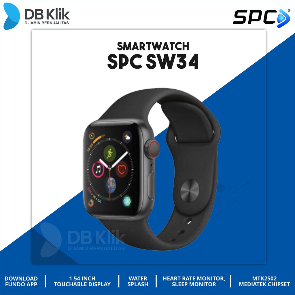 Smart Watch SPC SW34 Jam Tangan Pintar Smartwatch Garansi Resmi