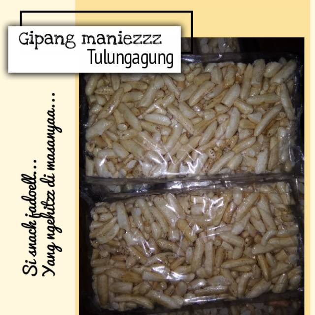 

Gipang maniezzz asli Tulungagung 10pcs