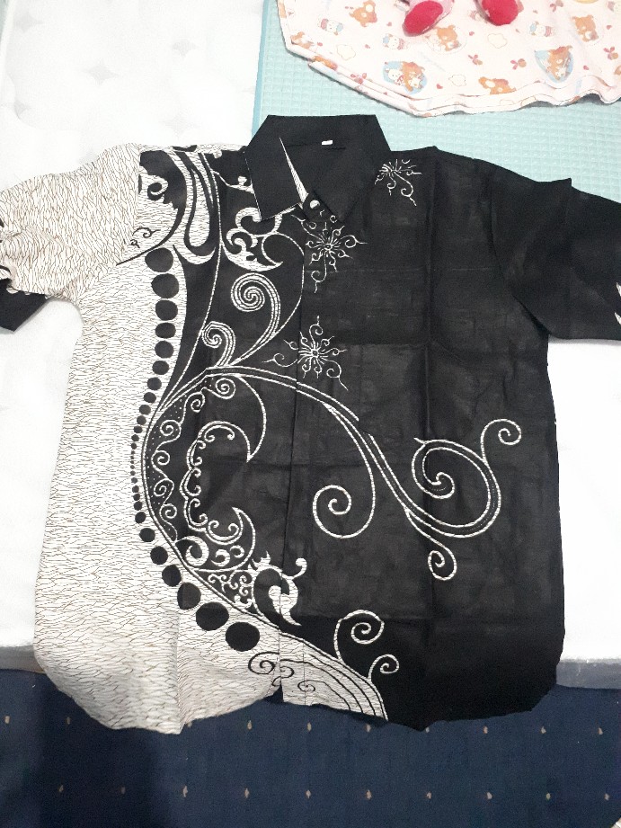 Naga Kemeja Batik Regular Hitam Manis M.l.xl.xxl