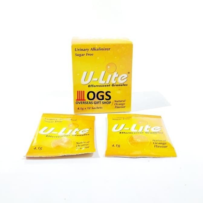 

ULite U-Lite Box 12 Sachet Obat Kencing Batu Dan Saluran Kemih