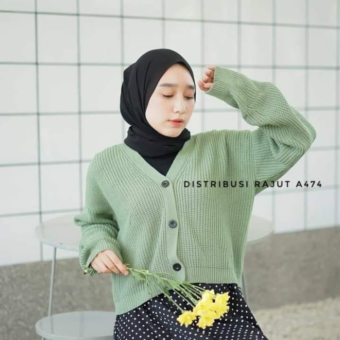 Kardigan Rajut Wanita/Kardigan Rajut Wanita Terbaru/Kardigan rajut Terpopuler