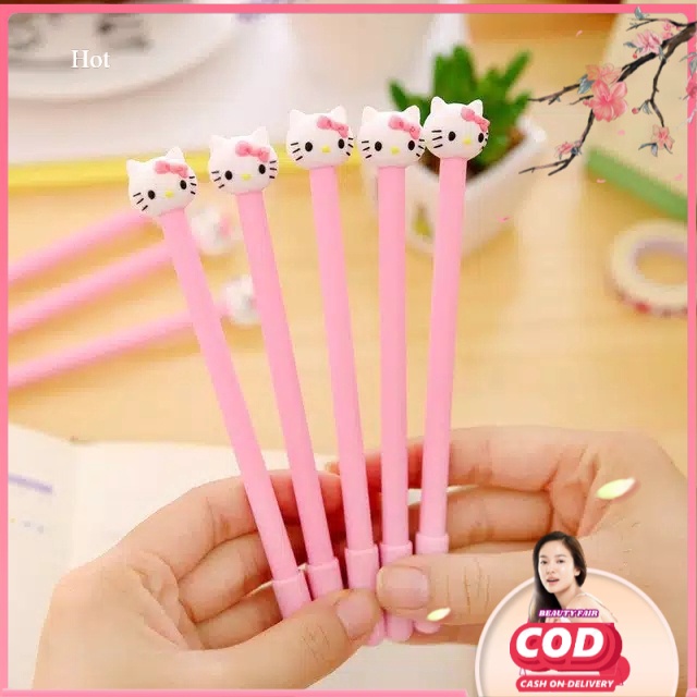 

[BF] PULPEN KARAKTER KEPALA 3D HELLO KITTY CUTE - BALLPOINT BOLPEN PENA KARTUN KEPALA KUCING LUCU