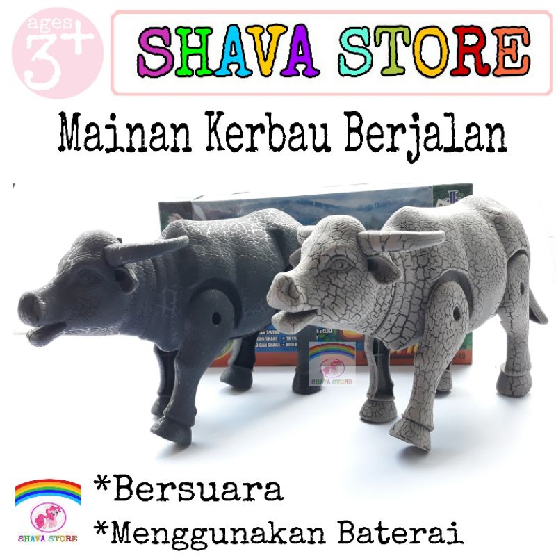 Mainan Anak Kerbau Berjalan