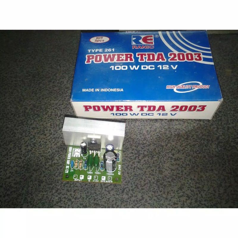 kit powermono12v TDA2003