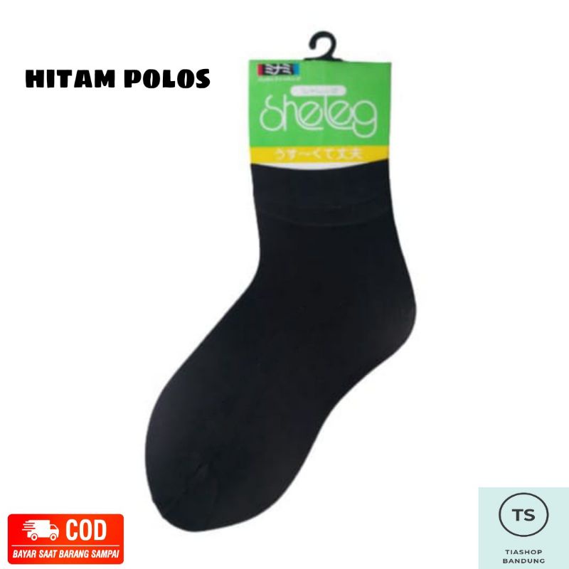 Kaos Kaki Stocking Sheleg Pendek Antislip dan Polos || Kaos Kaki Wanita || Stocking Sheleg