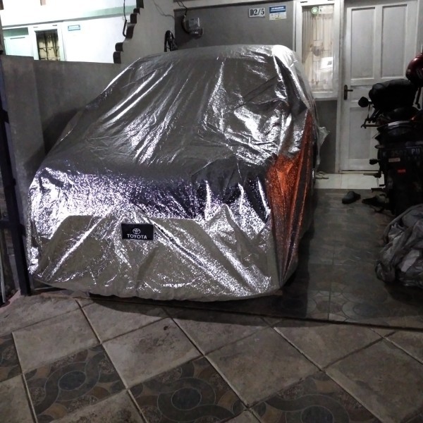 OUTDOOR PREMIUM Body Cover Mobil Etios / Valco Sarung Mobil Etios / Mantel Mobil Etios anti air