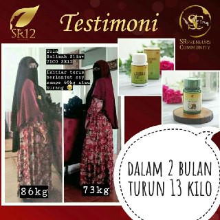 AMPUH PELANGSING HERBAL BPOM ..!! PAKET DIET SALIMAH SLIM &amp; VCO SR12 AMAN / PELUNTUR LEMAK KOTOR