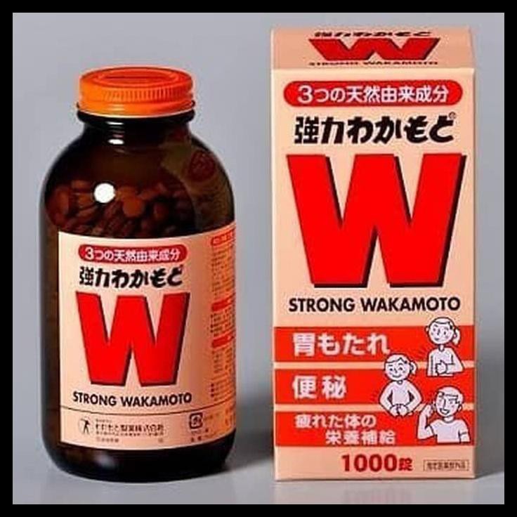 Strong Wakamoto Jepang 1000 Tablets Pills