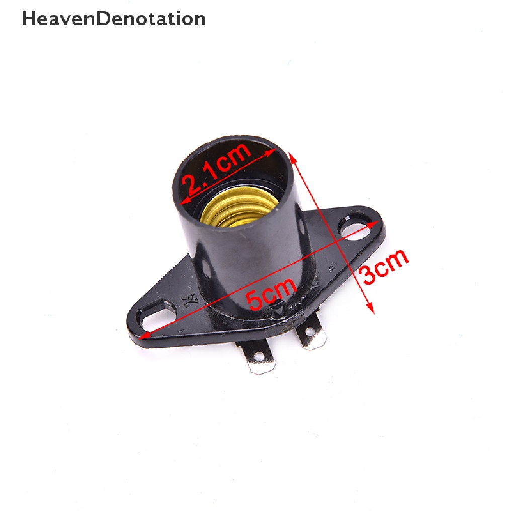 (Heavendenotation) 1pc Fitting Lampu E14 250v 2a Untuk Microwave / Oven