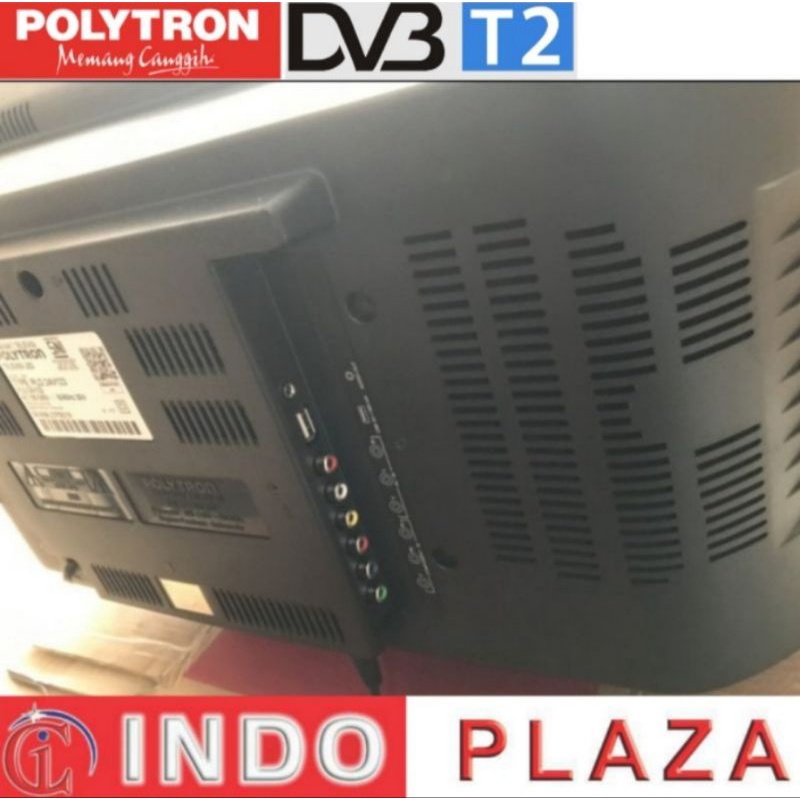 TV TABUNG 24 INCH DIGITAL DVB T2 POLYTRON PLD-24V123 / V223 (LUAR MEDAN)