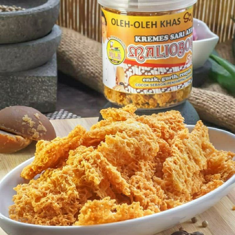 

Kremes Sari Ayam Kampung Malioboro asli Solo