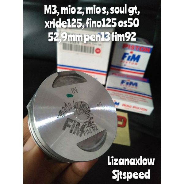 Piston fim mio m3 oversize 50 fim92 52,9 pen13