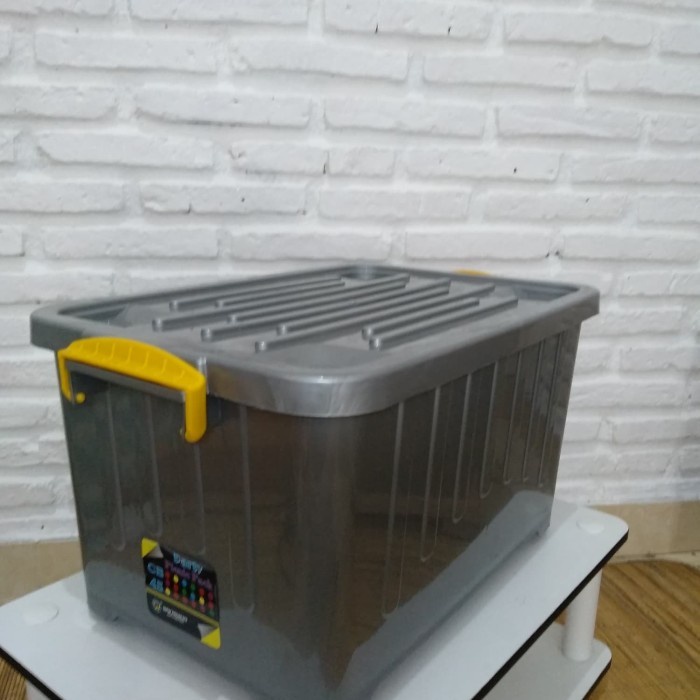 Container Box Abu-Abu MPW CB 45 Liter (Gojek)