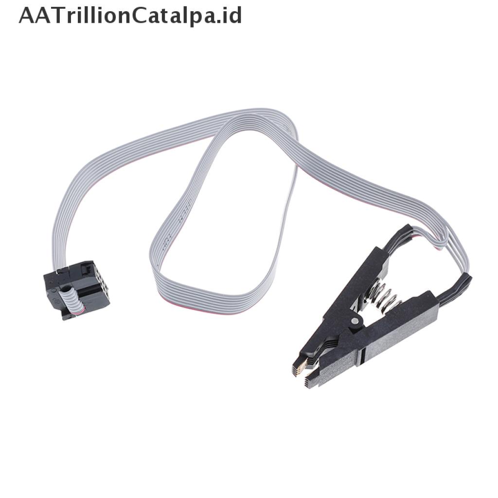 (AATrillionCatalpa) Soic8 SOP8 test clip Untuk EEPROM 93CXX / 25CXX / 24cxxx