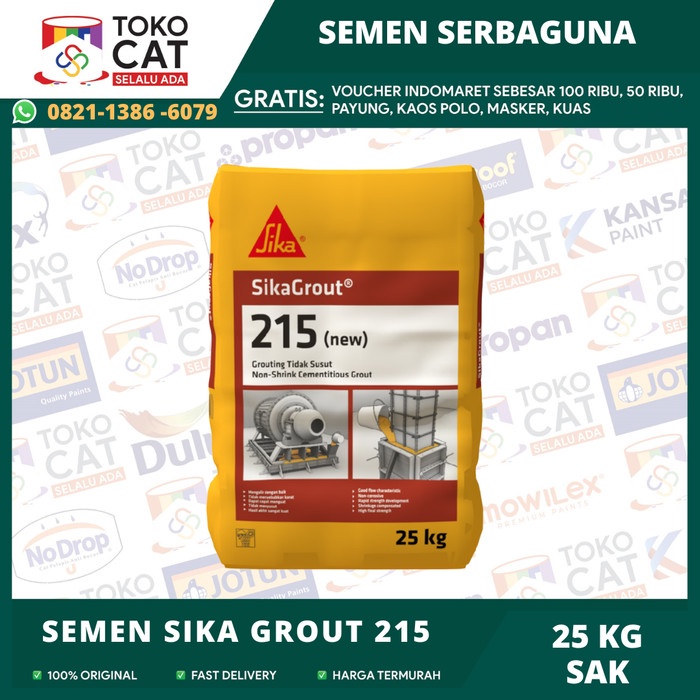 SIKA GROUT 215 (NEW) SEMEN GROUTING (25KG) SEMEN SIKA