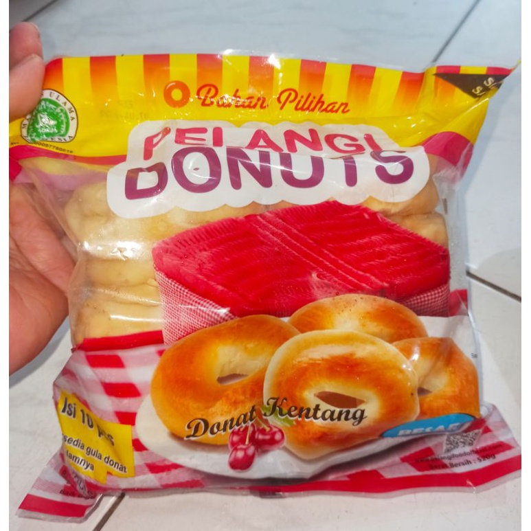 

Donuts Pelangi Isi 10 Enak