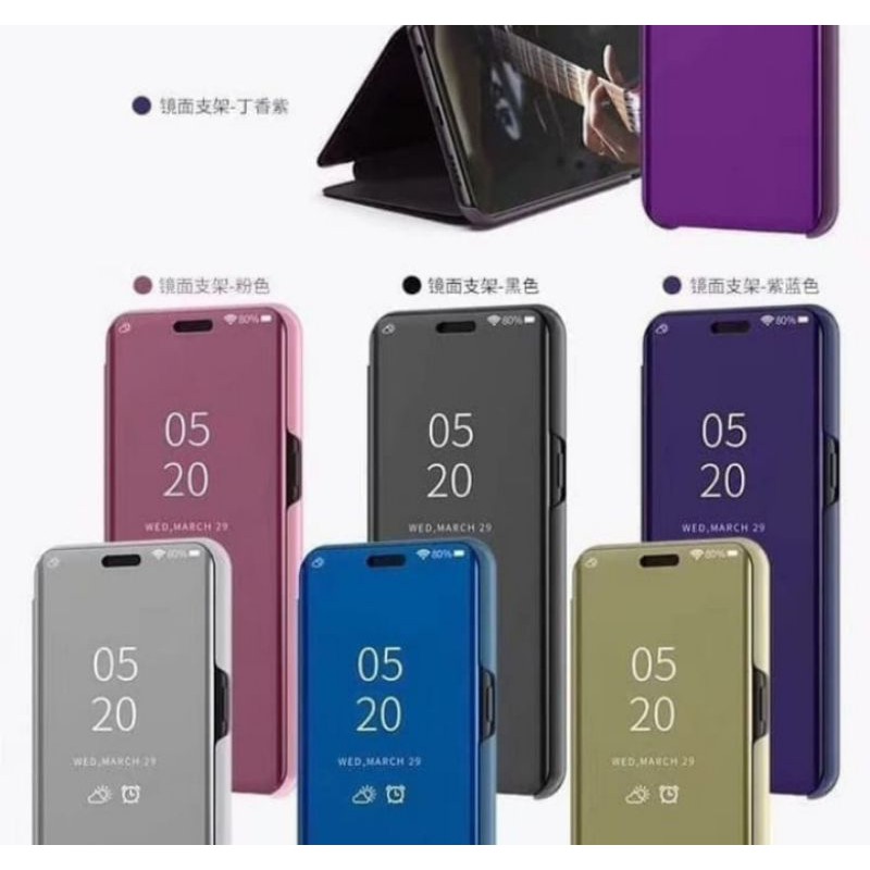 Samsung Galaxy A31 New Flip Cover Clear View Wallet Casing Dompet