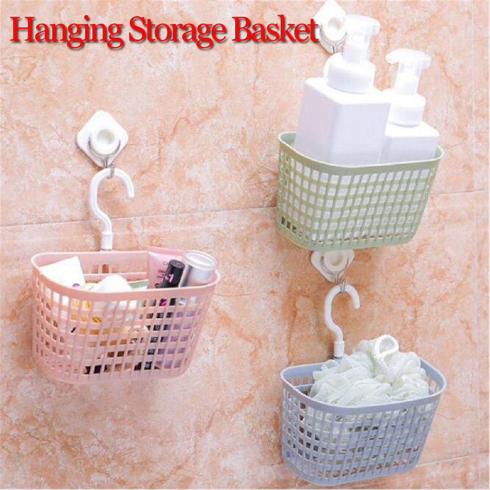 Top Storage Basket Tempat Wastafel Plastik Gantung Portable