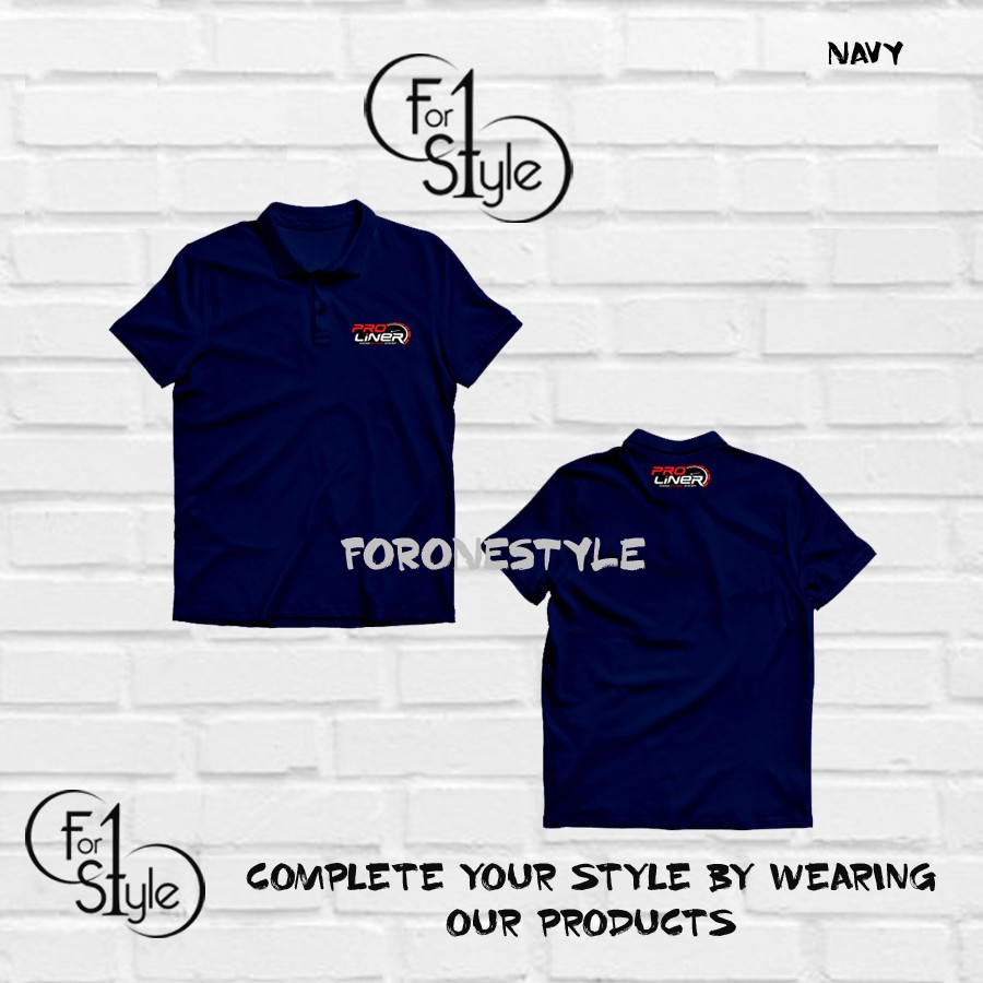 Polo Shirt Kaos Polo Racing PRO LINER PROLINER RACING EXHAUST