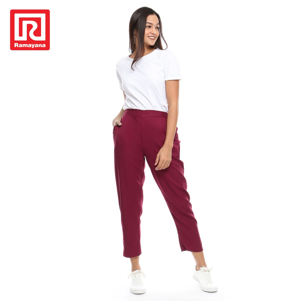  Ramayana  Celana  Panjang Wanita Casual 04 Shopee Indonesia