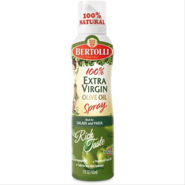 KHAS Bertolli 100% Extra Virgin Olive Oil Spray - 145 Ml