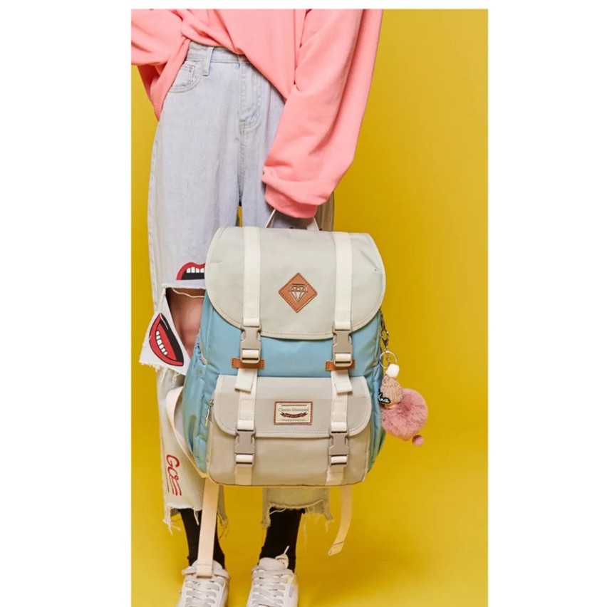 RH BAGS (COD) Tas Ransel Anak Remaja Perempuan Laki2 Murah Terlaris 2021 Tas Ransel DiamonD Kombi