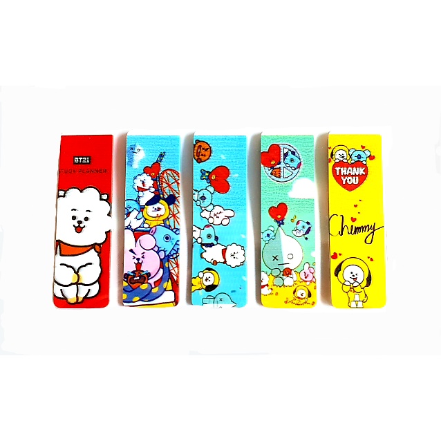 

Pembatas Buku / Sticky Note Lucu BTS