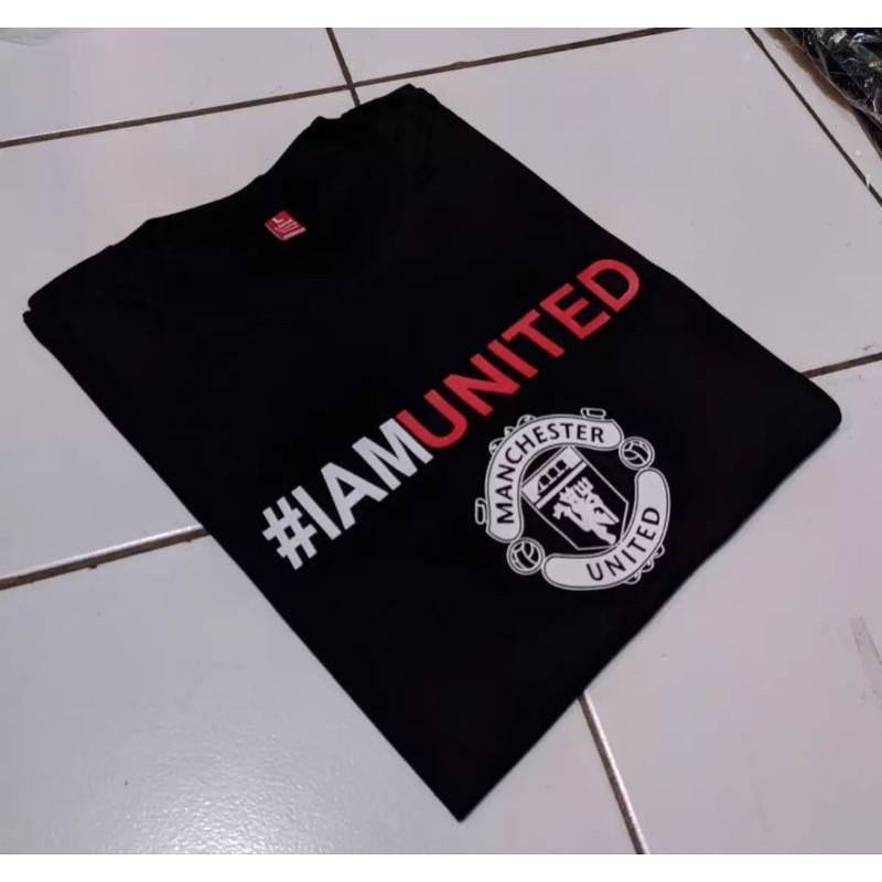 Kaos manchester United / I Am United / Kaos Distro / Kaos Bola / Manchester United