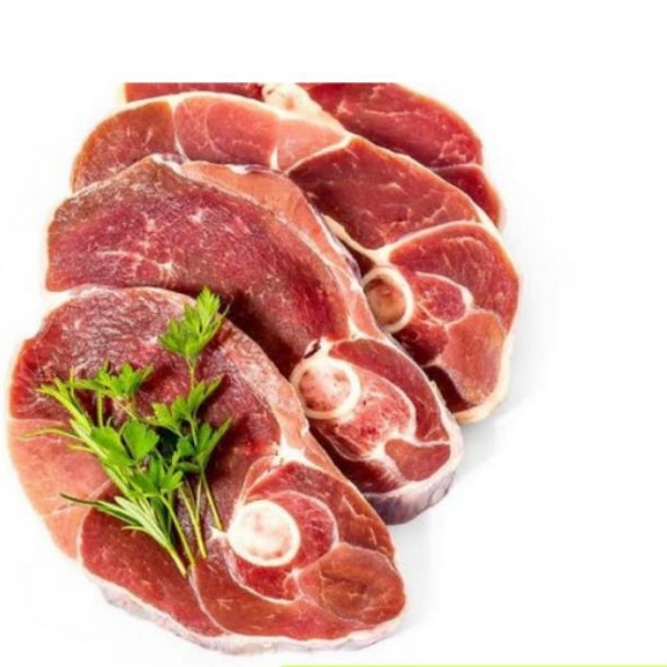 LAMB LEG / DAGING PAHA KAMBING MUDA / DOMBA IMPORT AUS LAMB LEG BONELESS 1KG