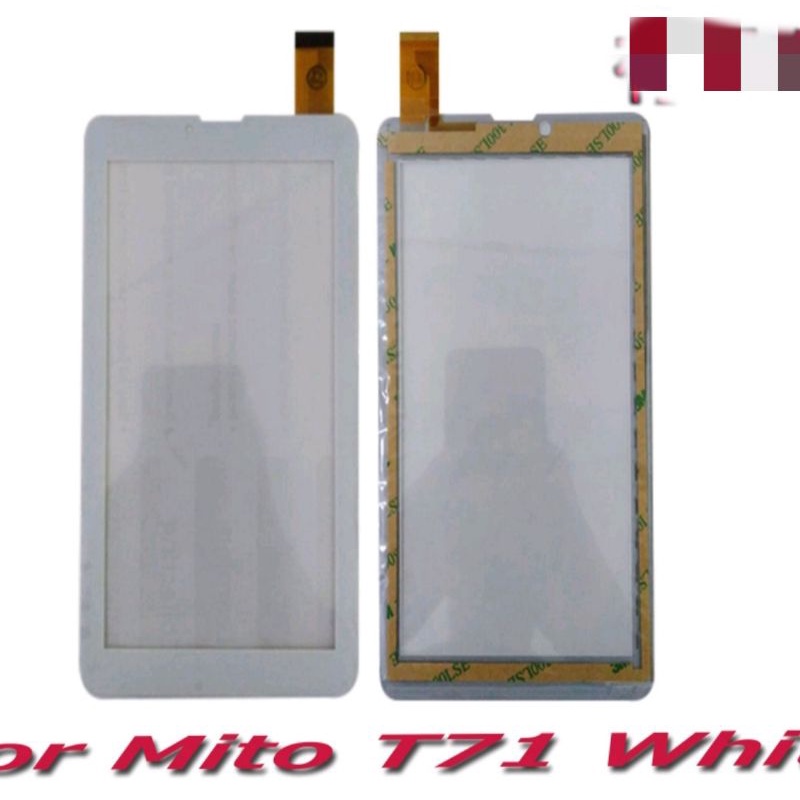 TOUCHSCREEN TS MITO TAB TABLET T71 t71 T 71 PUTIH ORIGINAL