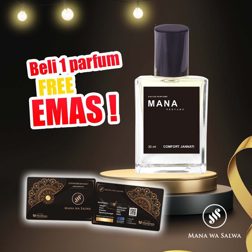 Parfum Pria Tahan Lama Mana Wa Salwa Original Non Alkohol