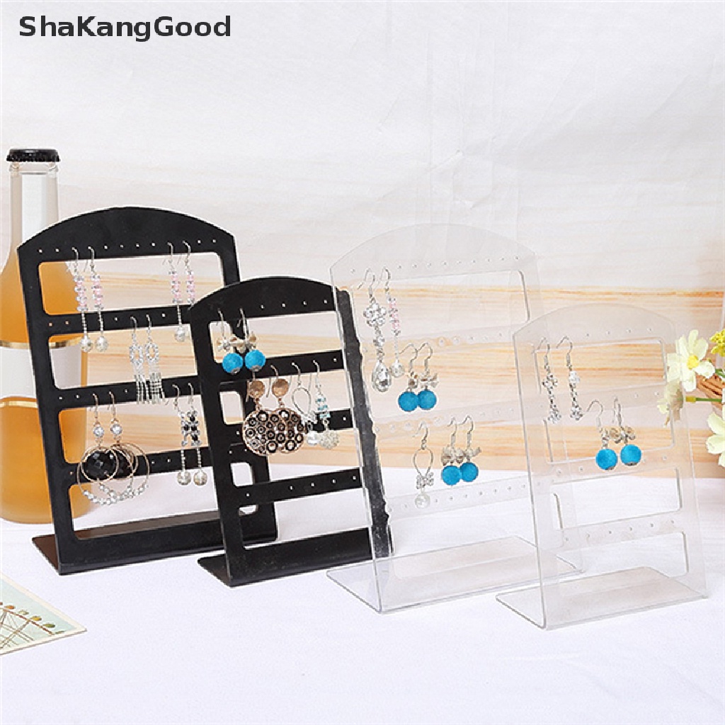 Stand Holder Display Perhiasan Anting Bentuk L