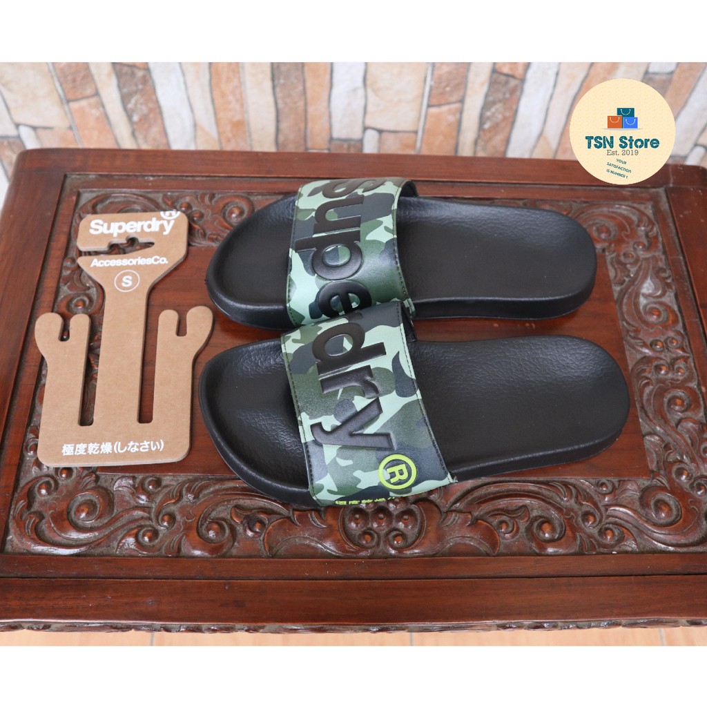 Sandal Pria Superdry Classic Pool Slide Original