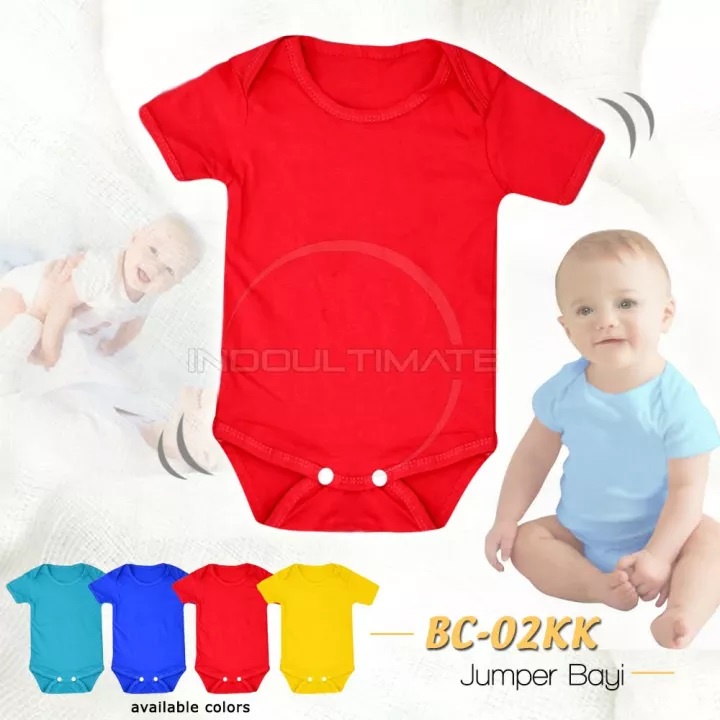 Jumpsuit Bayi Jumper Bayi COTTON BC-02KK Jumper Bayi Laki-Laki Perempuan Baju Bayi Baru Lahir 3-6 Bulan Jumper Jumpsuit Jumsuit Setelan Set Baju Bayi Baby Perempuan Laki Laki