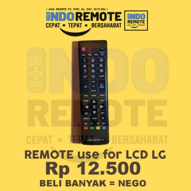 Remote TV LCD LG