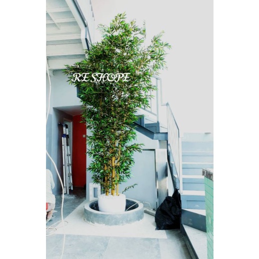 bunga hias plastik/pohon hias plastik/pohon bambu/dekorasi/Bambu/bunga plastik