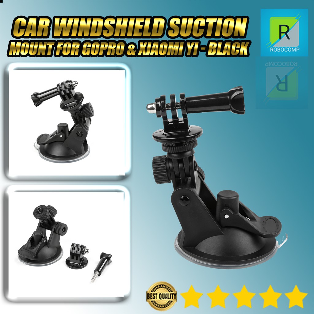 Windshield Suction Mount for GoPro &amp; Xiaomi Yi