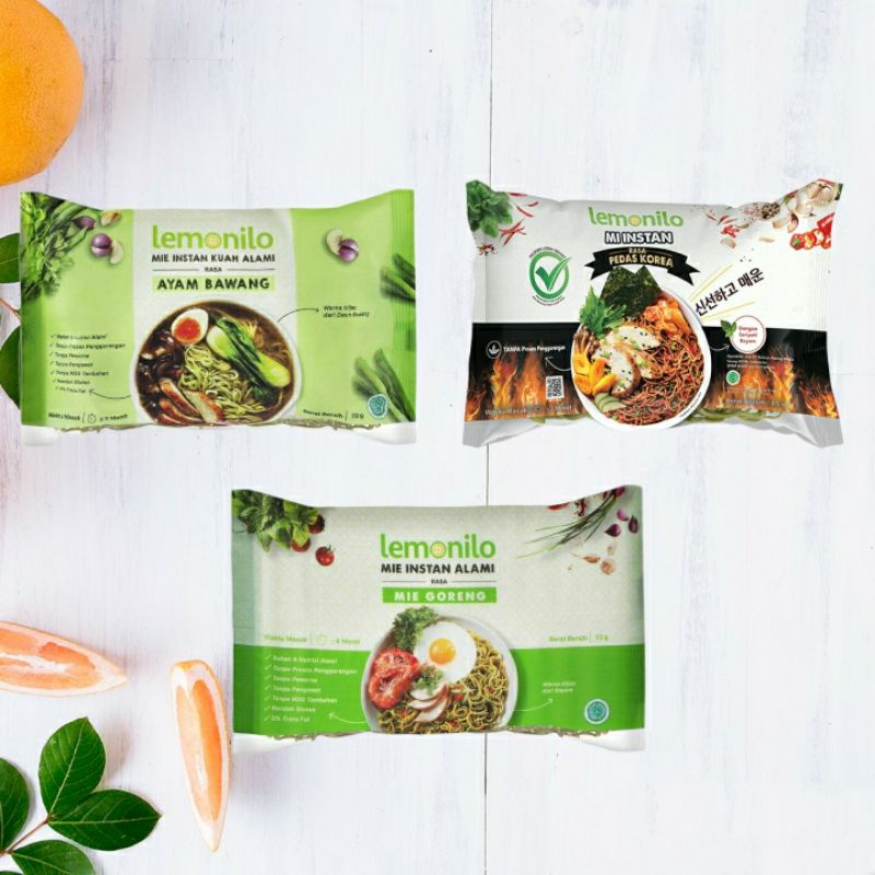 

Lemonilo Mie Instant Sehat mie kuah 70gr - Mie Organik