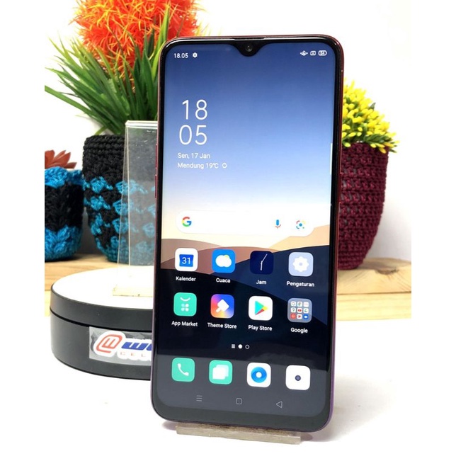 OPPO F9 4/64 GB SECOUND ORIGINAL garansi resmi
