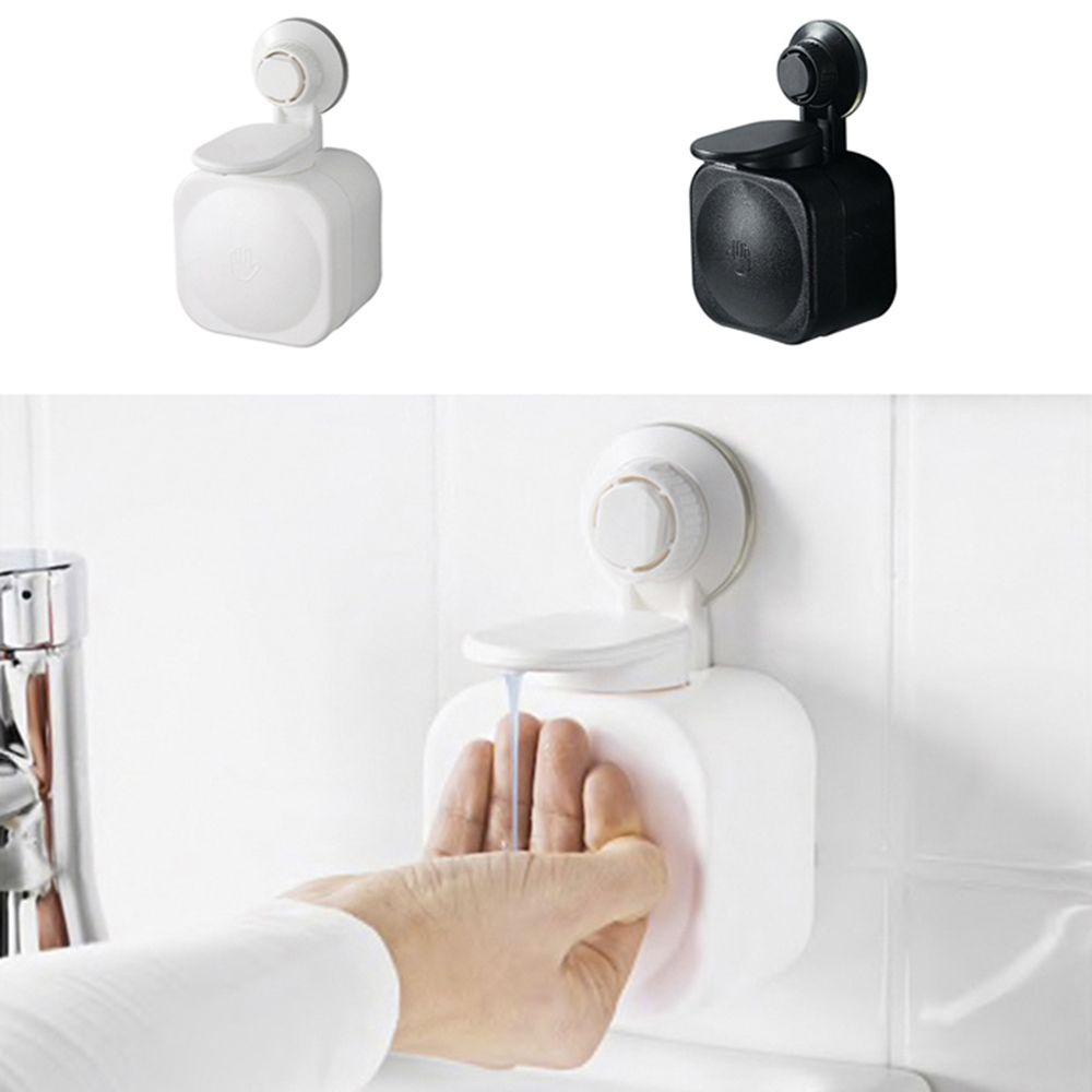 【 ELEGANT 】 Dispenser Sabun Anti Air ABS Waterproof Suction Cup Organizer