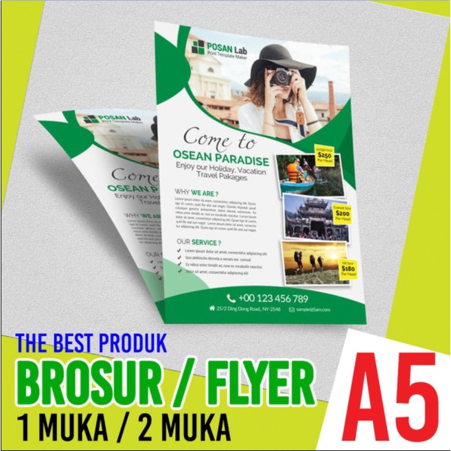 

[ bisa COD ] Cetak Brosur A5 MURAH...!!