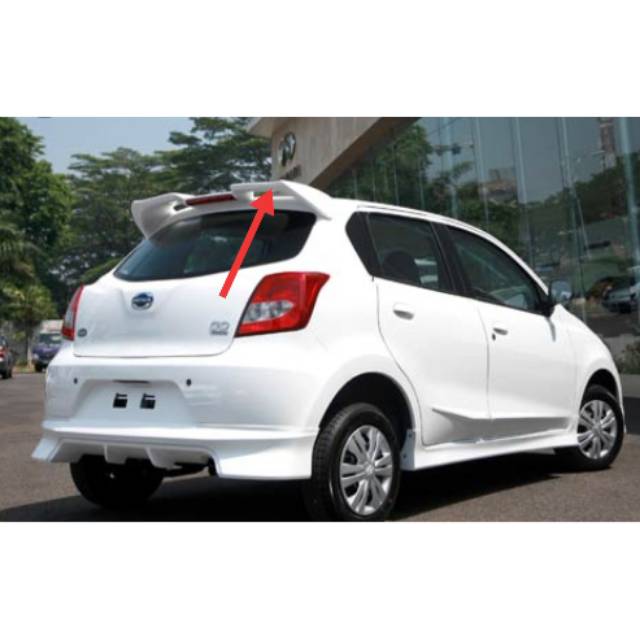 Spoiler plastik original datsun go